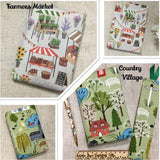 2025 Slim Fabric Diary / Small Planner / Week To View
