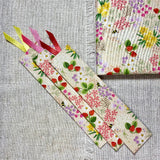 Handmade Travel Wallet & Luggage Tag / Passport Cover / Fabric Passport Holder /