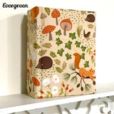 Credit Card Holder / Handmade Card Wallet / Woodland Design