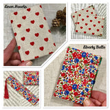 Handmade Address Book / Slim Fabric Covered Address Book