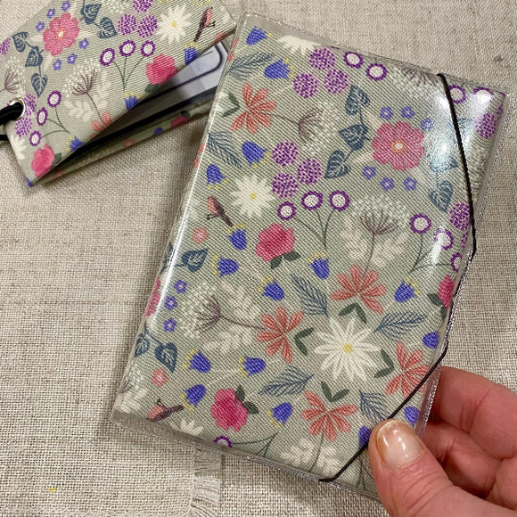 Passport Holder / Fabric Passport Cover / Handmade Travel Wallet
