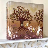Fabric Photo Album / Traditional or Self-Adhesive / Holds 120-160 6x4 Photos