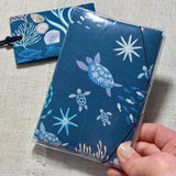 Handmade Passport Holder / Travel Wallet / Fabric Passport Cover