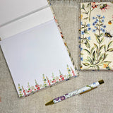 Wildflower Memo Pad / Chunky Note Block / Telephone Pad