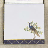 Chunky Note Block / Telephone Pad / Peacock Memo Pad