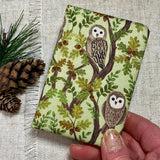 Pocket Address Book / Small Fabric Notebook / Bookmark