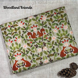 Pocket Address Book / Small Fabric Notebook / Bookmark / Countryside Design
