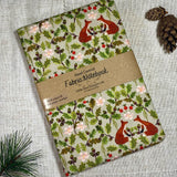 Handmade Travel Wallet & Luggage Tag / Passport Cover / Fabric Passport Holder /