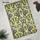 A4 Fabric Notebook / Woodland Designs