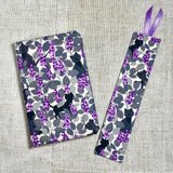 Floral Address Book / Handmade Address Book / Slim Design