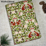 A4 Fabric Notebook / Woodland Designs