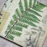 Address & Birthday Book + Pen / Hand Covered Fabric Book / Botanicals