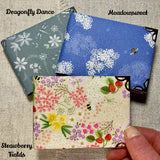 Credit Card Holder / Handmade Card Wallet - Little Bun Designs UK