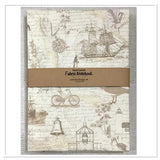 A4 Fabric Notebook / English Village / Scottish Loch Designs - Little Bun Designs UK