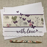 Handmade Card / Autumn Hedgerow - Little Bun Designs UK