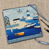 Handmade Artists Watercolour Pad / Harbourside - Little Bun Designs UK