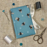 Bumble Bee Needle Case / Handmade Needle Book - Little Bun Designs UK