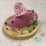 Pin Cushion Mouse / Handmade Pincushion - Little Bun Designs UK