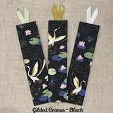 Summer Flower Handmade Fabric Bookmarks - Little Bun Designs UK