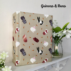 Photo Album / Fabric Covered / 6 x 4 Inch Photos - Little Bun Designs UK