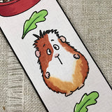 Guinea Pig Bookmark / Handmade / Guinea Pig Gifts - Little Bun Designs UK