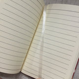 Fabric Covered A6 Notebook / Summer Forest Notebook / Countryside Address Book - Little Bun Designs UK