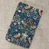 Strawberry Thief Fabric Notebook / A6 Notebook - Little Bun Designs UK