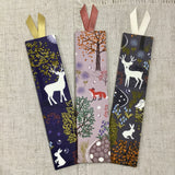 Winter Woodland Bookmarks - Little Bun Designs UK