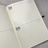 A5 Hare Notebook / Hare Gifts / Fabric Notebook - Little Bun Designs UK