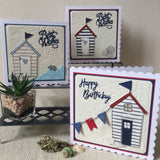 Lighthouse Handmade Birthday Card - Little Bun Designs UK