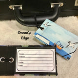 Luxury Luggage Tag / Handmade Travel Accessories - Little Bun Designs UK