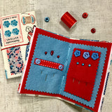 Handmade Needle Book / Vintage Sewing Accessories - Little Bun Designs UK