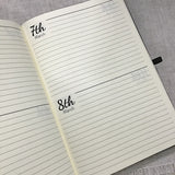 A5 Floral Notebook / Fabric Bookmarks - Little Bun Designs UK