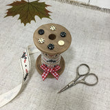 Cotton Reel Scissor Holder / Woodland Deer - Little Bun Designs UK
