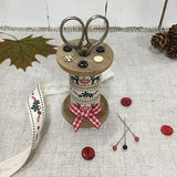 Cotton Reel Scissor Holder / Woodland Deer - Little Bun Designs UK