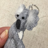Handmade Koala Decoration - Little Bun Designs UK