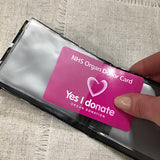 Credit Card Holder / Handmade Card Wallet - Little Bun Designs UK