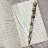 A6 Woodland Notebook / Fabric Address Book - Little Bun Designs UK
