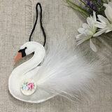 Handmade Swan Decoration - Little Bun Designs UK