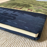 A4 Fabric Notebook / English Village / Scottish Loch Designs - Little Bun Designs UK