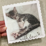 Kitten Card / Greeting Card / Personalised for any Occasion - Little Bun Designs UK