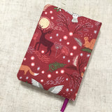 A6 Fabric cover notebook / address book - Little Bun Designs UK