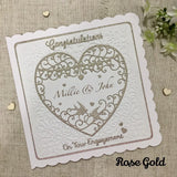 Personalised Engagement Card - Little Bun Designs UK
