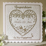 Personalised Engagement Card - Little Bun Designs UK