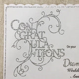 Personalised Diamond Wedding Anniversary Card - Little Bun Designs UK