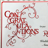 Personalised Ruby Wedding Anniversary Card - Little Bun Designs UK