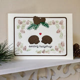 Hedgehog Handmade Card - Little Bun Designs UK