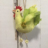 Spring chickens / handmade felt chickens / chicken gifts / Easter Decorations - Little Bun Designs UK