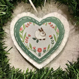 Woodland Bunny Decoration / Woodland Christmas Decoration