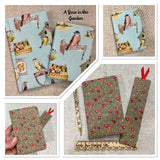 2024 Slim Diary / Planner / Floral Fabric / Week To View